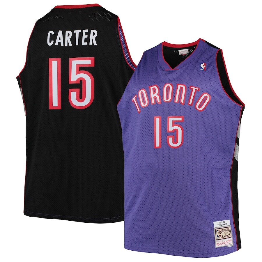 

Джерси Mitchell & Ness Toronto Raptors, фиолетовый