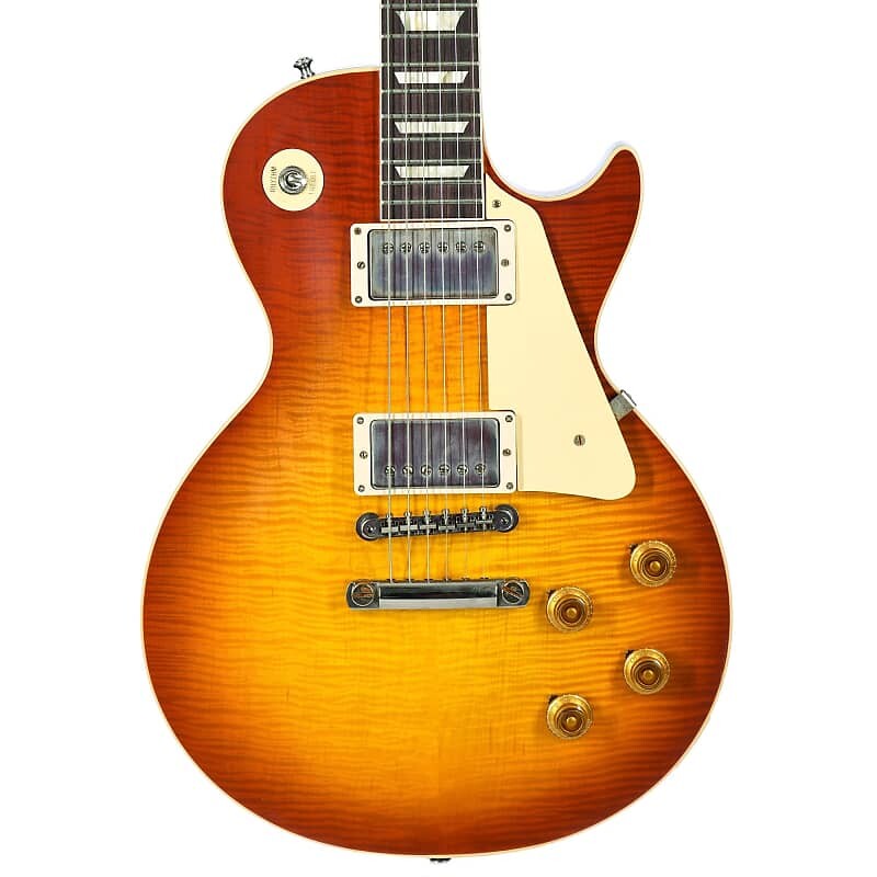 

Электрогитара Gibson Custom 1959 Les Paul Standard Reissue VOS Washed Cherry Sunburst