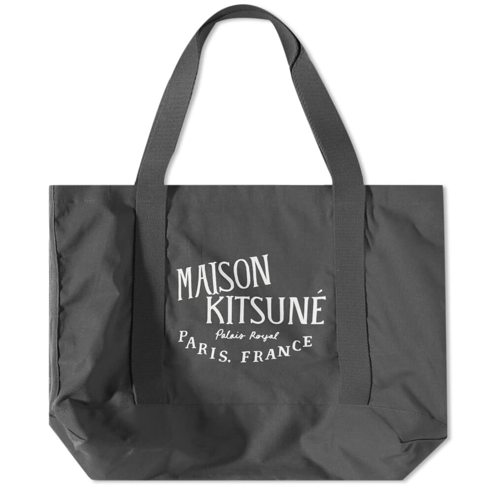 

Сумка для покупок Maison Kitsune Palais Royal, черный