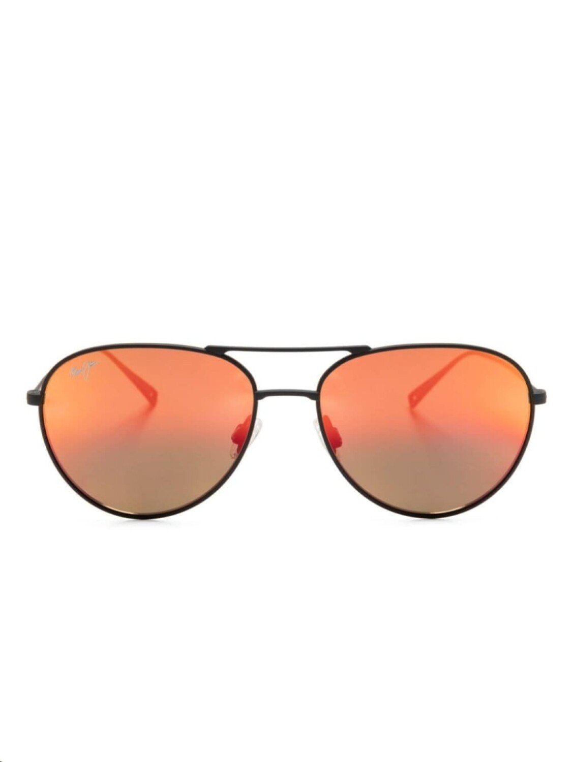

Maui Jim солнцезащитные очки-пилоты Walaka, черный