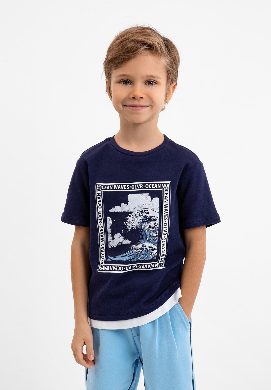 

Футболка с принтом Gulliver, цвет dark blue