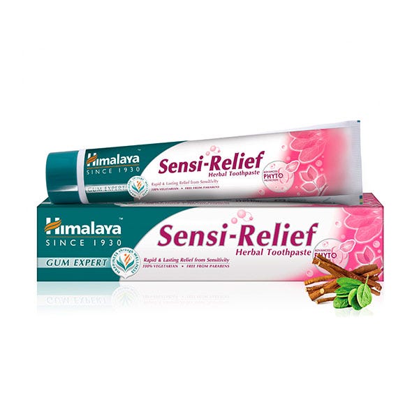 Травяная зубная паста Sensi-Relief 75 мл Himalaya himalaya ultra kasmir
