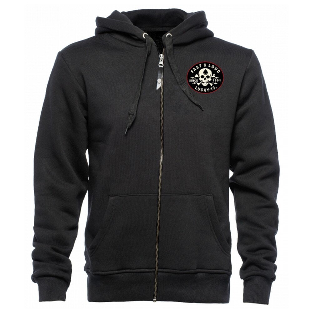 

Толстовка Lucky 13 Fast And Loud Full Zip, черный