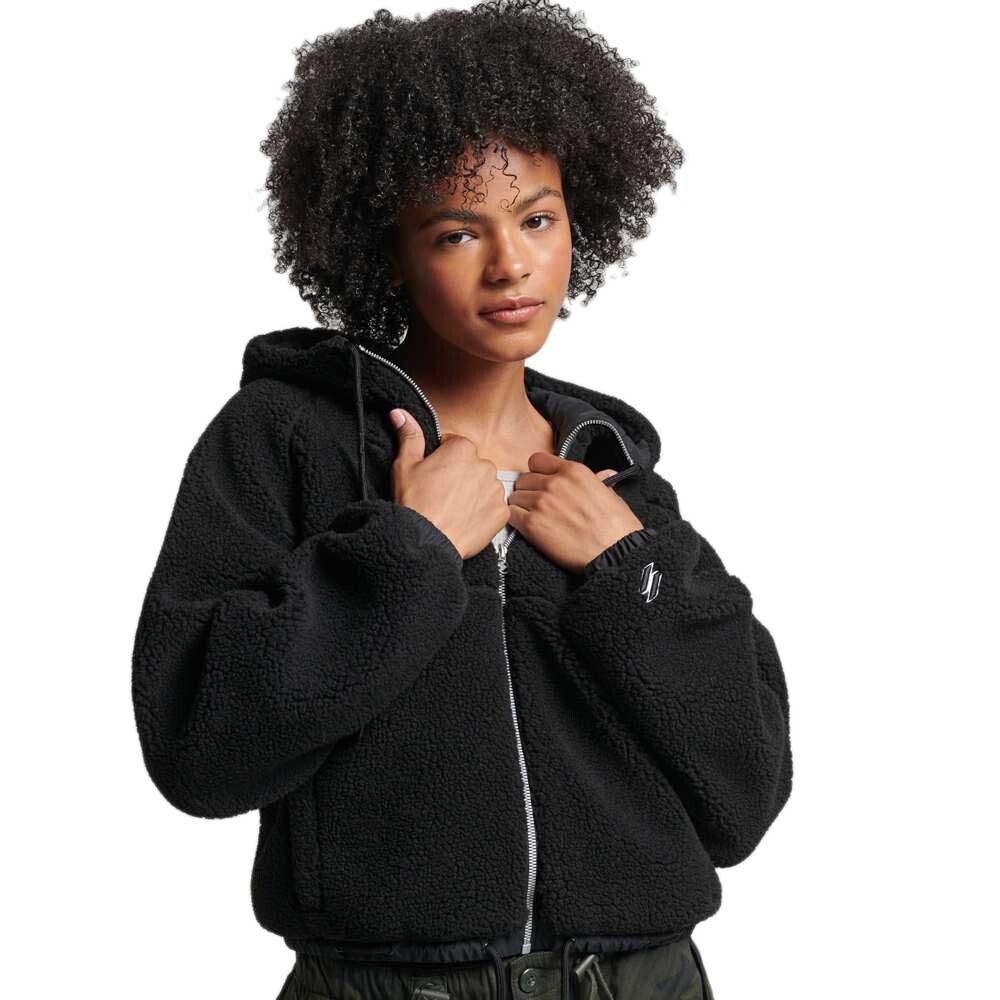 

Куртка Superdry Code Sport Logo Borg Through, черный