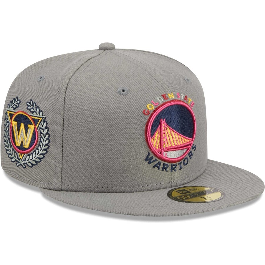 

Бейсболка New Era Golden State Warriors, серый