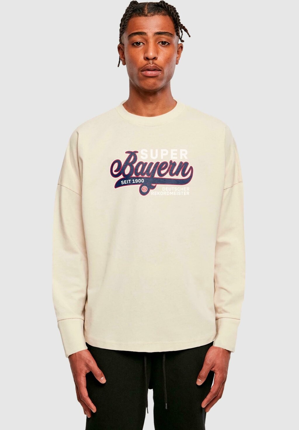 

Команда Fc Bayern Super Bayern Longsleeve FC Bayern München, цвет sand