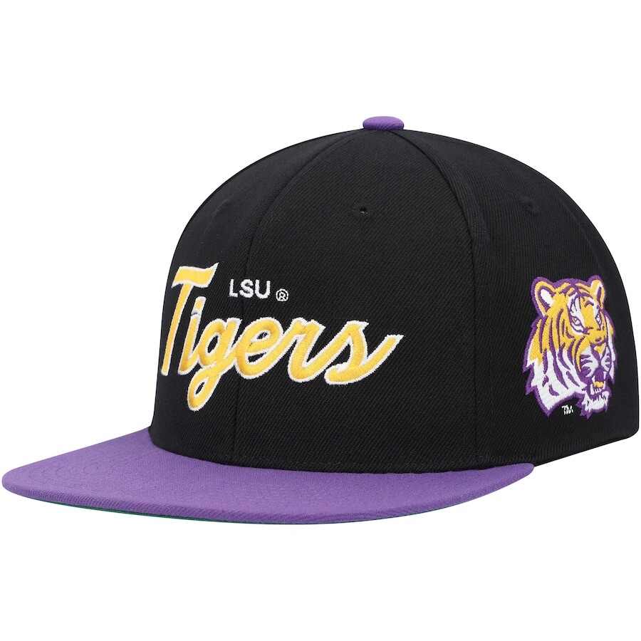 

Бейсболка Mitchell & Ness Lsu Tigers, черный