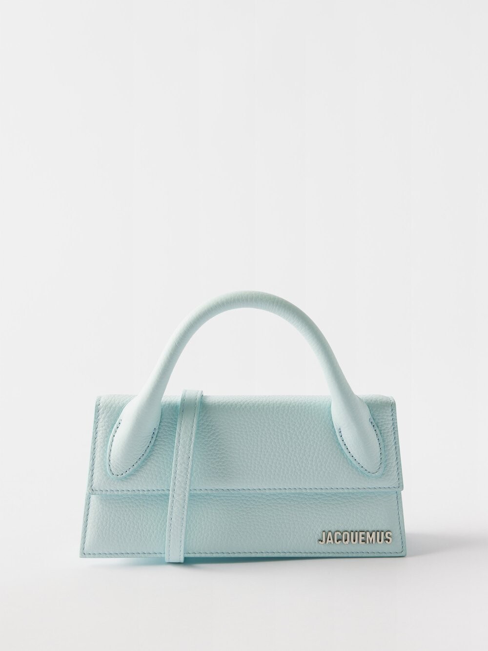 

Длинная кожаная сумка chiquito Jacquemus, синий