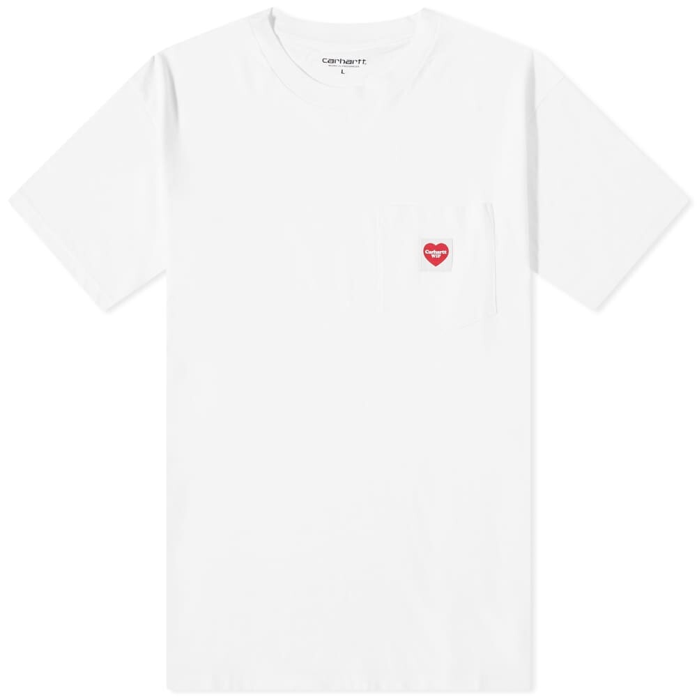 

Футболка Carhartt WIP с карманом и сердечком, белый