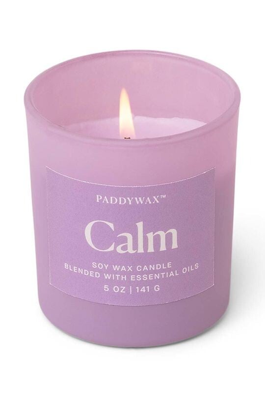 

Свечи ароматические соевые Calm 141 г Paddywax, мультиколор
