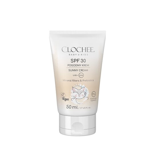 

Солнечный крем, SPF30, для детей, 50 мл Clochee, Baby&Kids Sunny Cream