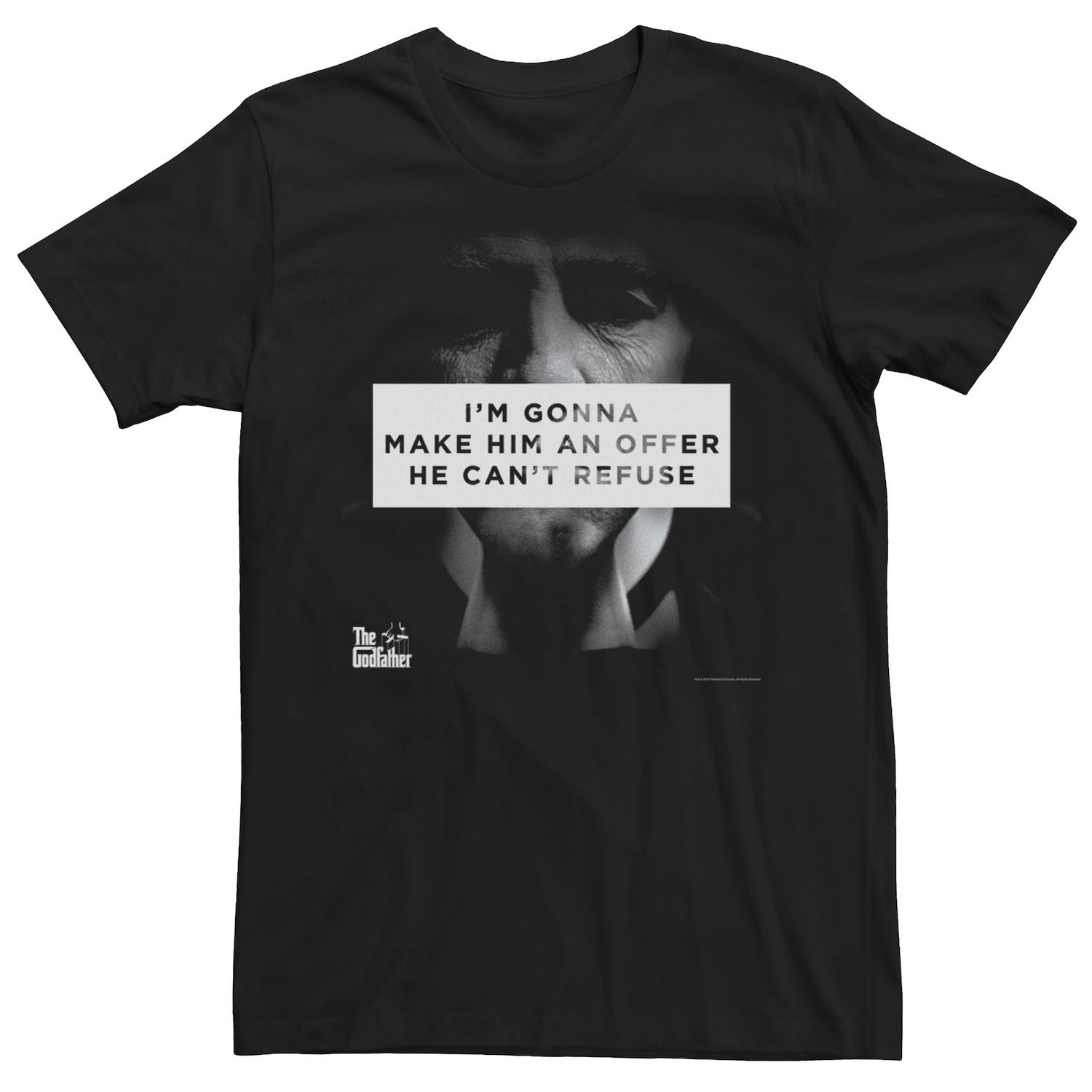 францезе майкл менеджер мафии предложение от которого нельзя отказаться Мужская футболка The Godfather — предложение, от которого он не может отказаться Licensed Character