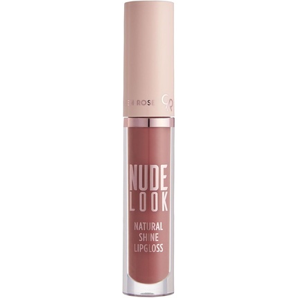 цена Блеск для губ Nude Look Natural Shine 04 Peachy Nude, Golden Rose