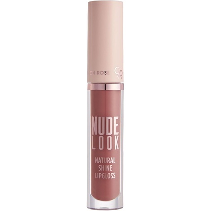 Блеск для губ Nude Look Natural Shine 04 Peachy Nude, Golden Rose