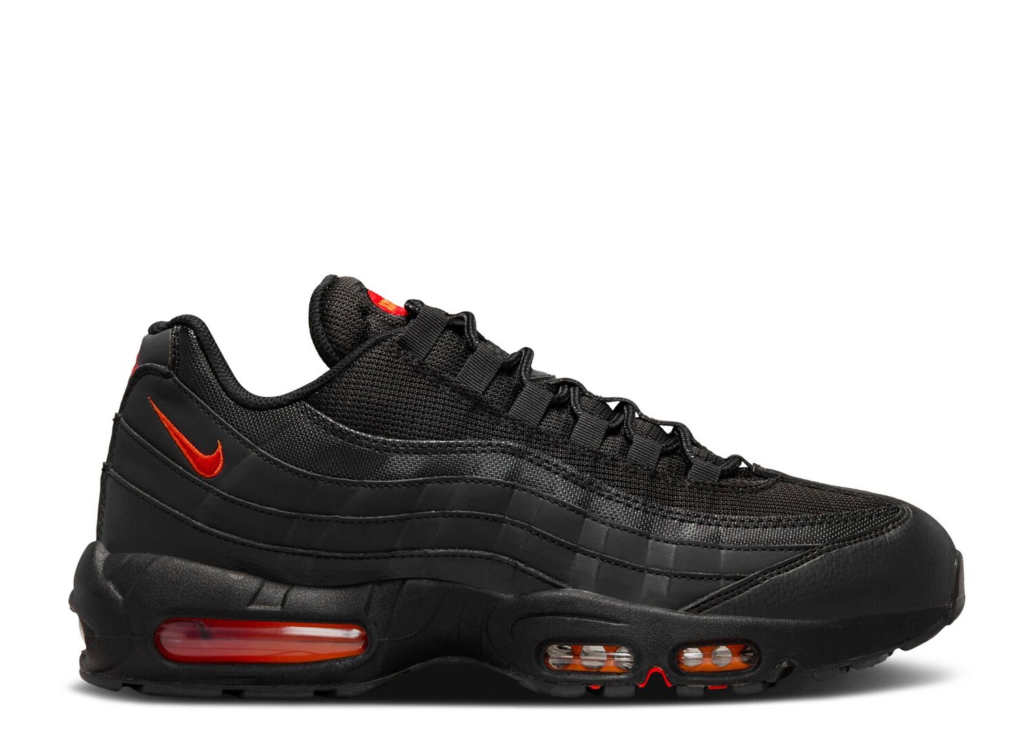 

Кроссовки Nike Air Max 95 'Black Red Orange', черный