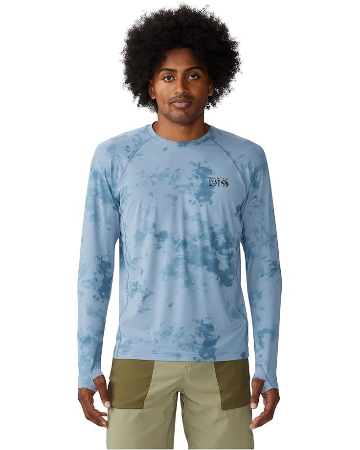 

Лонгслив Mountain Hardwear Crater Lake, цвет Element Nebula Print