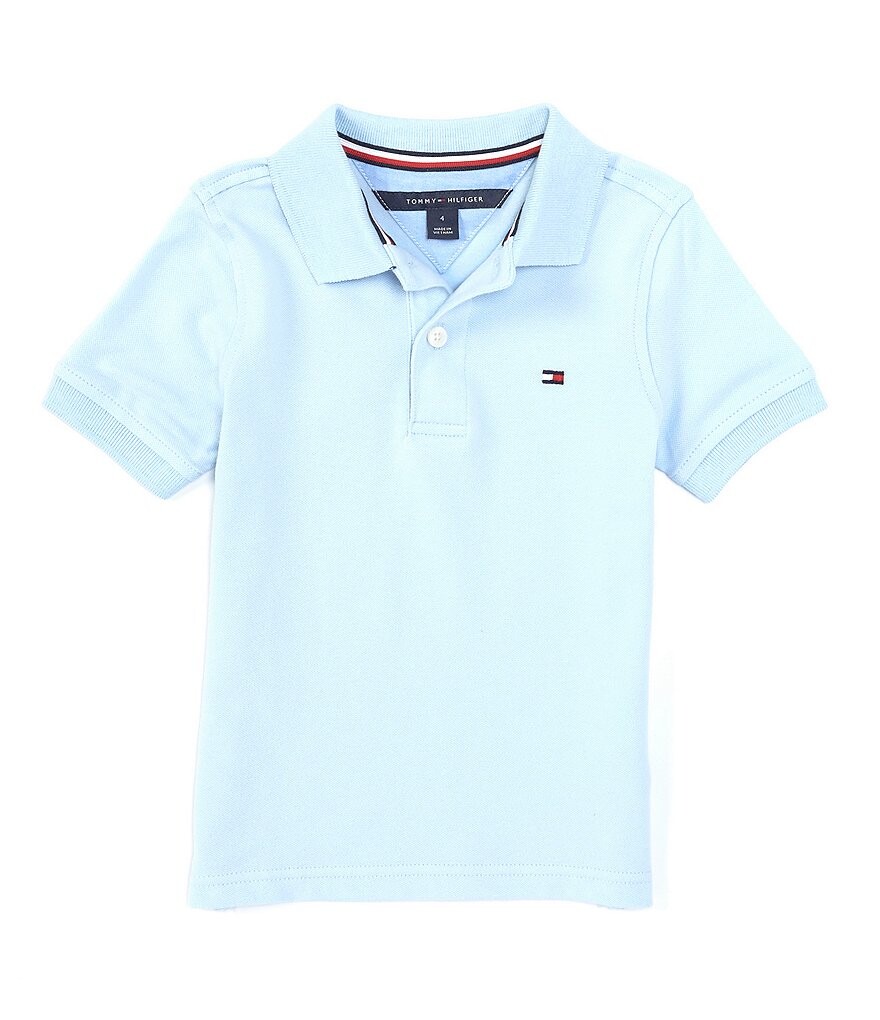 

Рубашка-поло Ivy с короткими рукавами Tommy Hilfiger Little Boys 2T-7, синий
