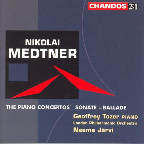 

CD диск Medtner / Tozer / Jarvi / Lpo: Piano Concertos
