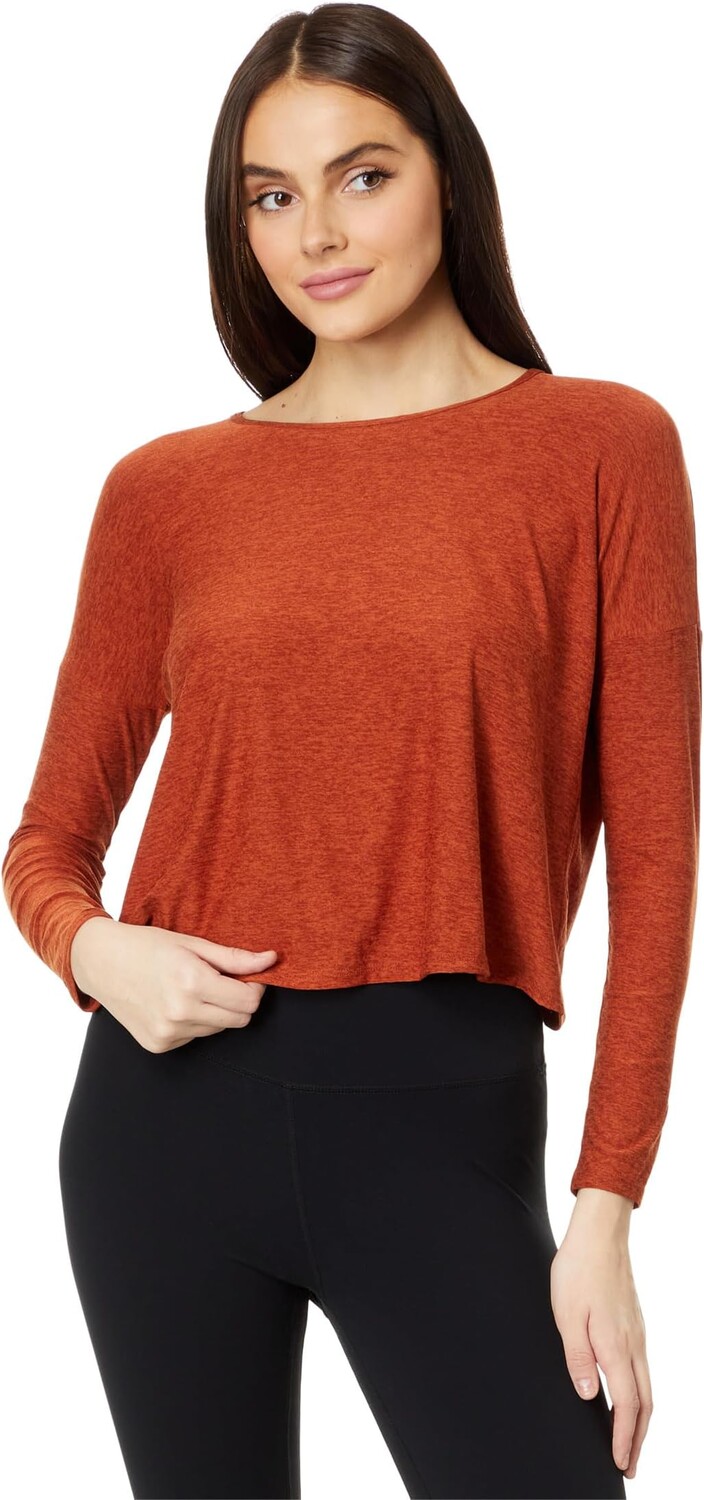 

Футболка Beyond Yoga Morning Light Pullover, цвет Deep Terracotta/Spice