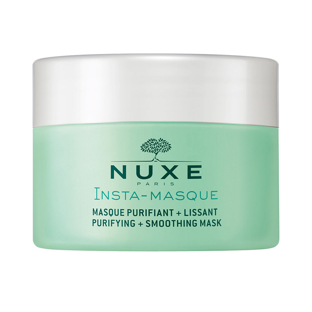 Маска для лица Insta-masque mascarilla detoxificante + luminosidad Nuxe, 50 мл детоксицирующая и успокаивающая маска с розовой глиной faceboom body boom