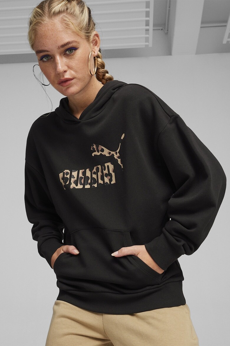 

Свободная толстовка с логотипом Puma, черный