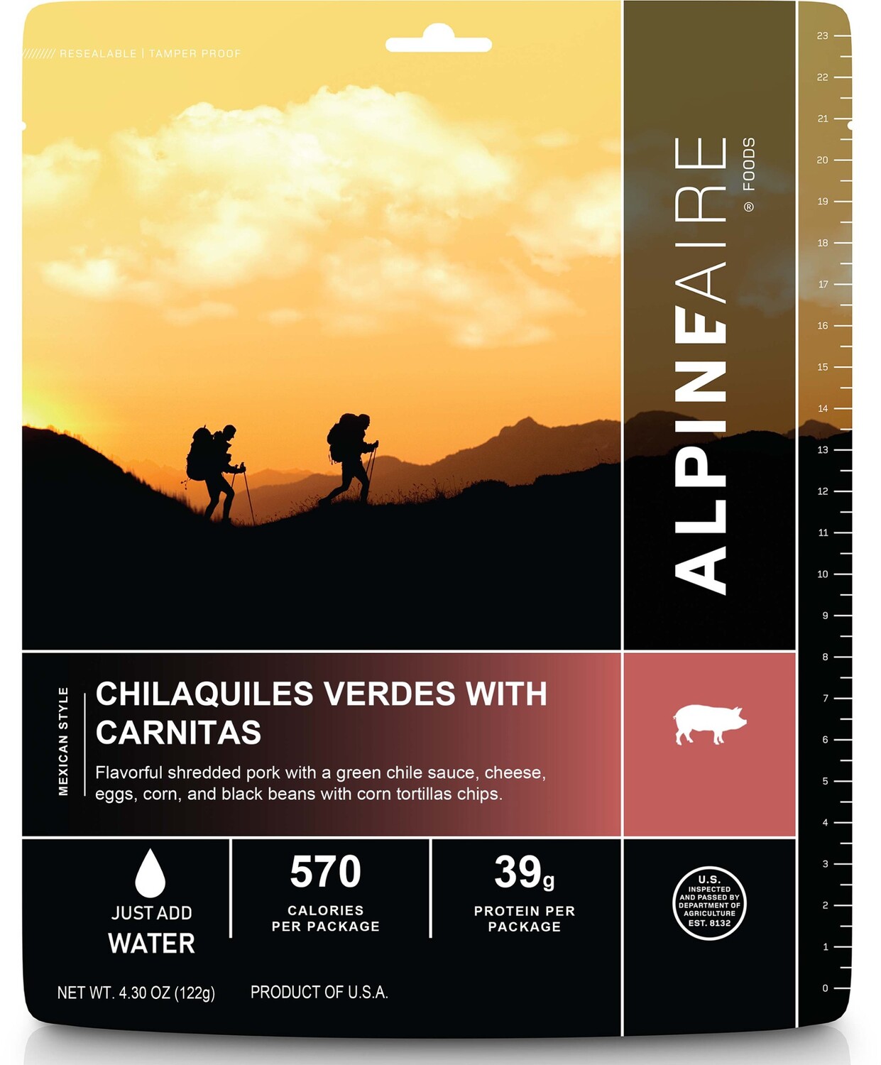 

Чилакилес Вердес с Карнитас — 1 порция AlpineAire Foods