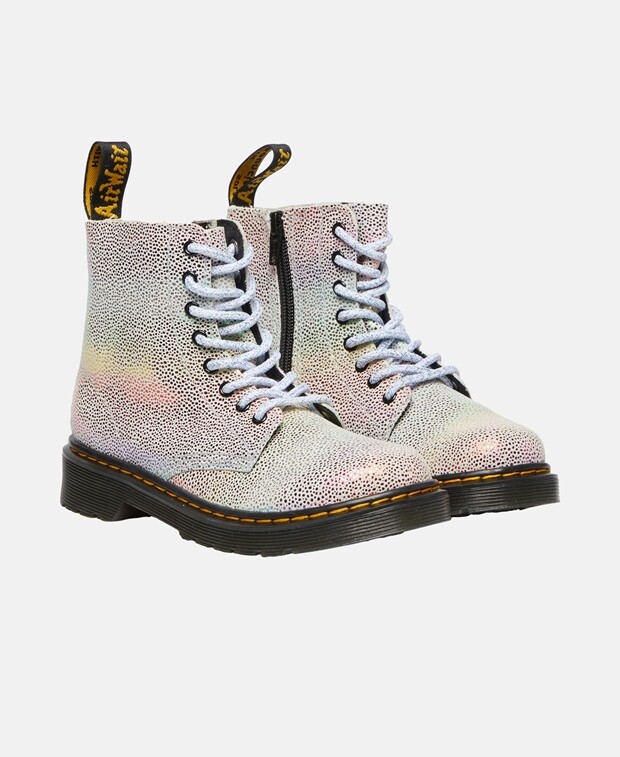 

Ботинки на шнуровке Dr. Martens, красный