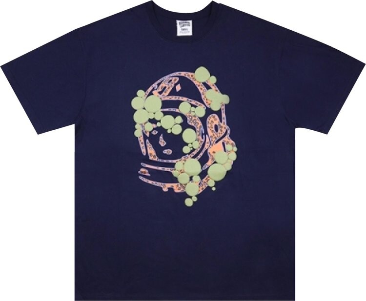 

Футболка Billionaire Boys Club Helmet 'Bleached Denim', синий