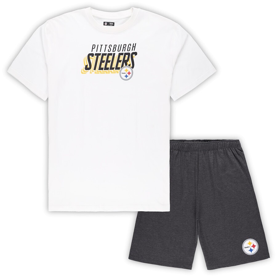 

Пижамный комплект Concepts Sport Pittsburgh Steelers, белый