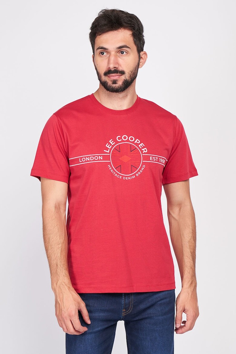 

Футболка с логотипом Lee Cooper, красный
