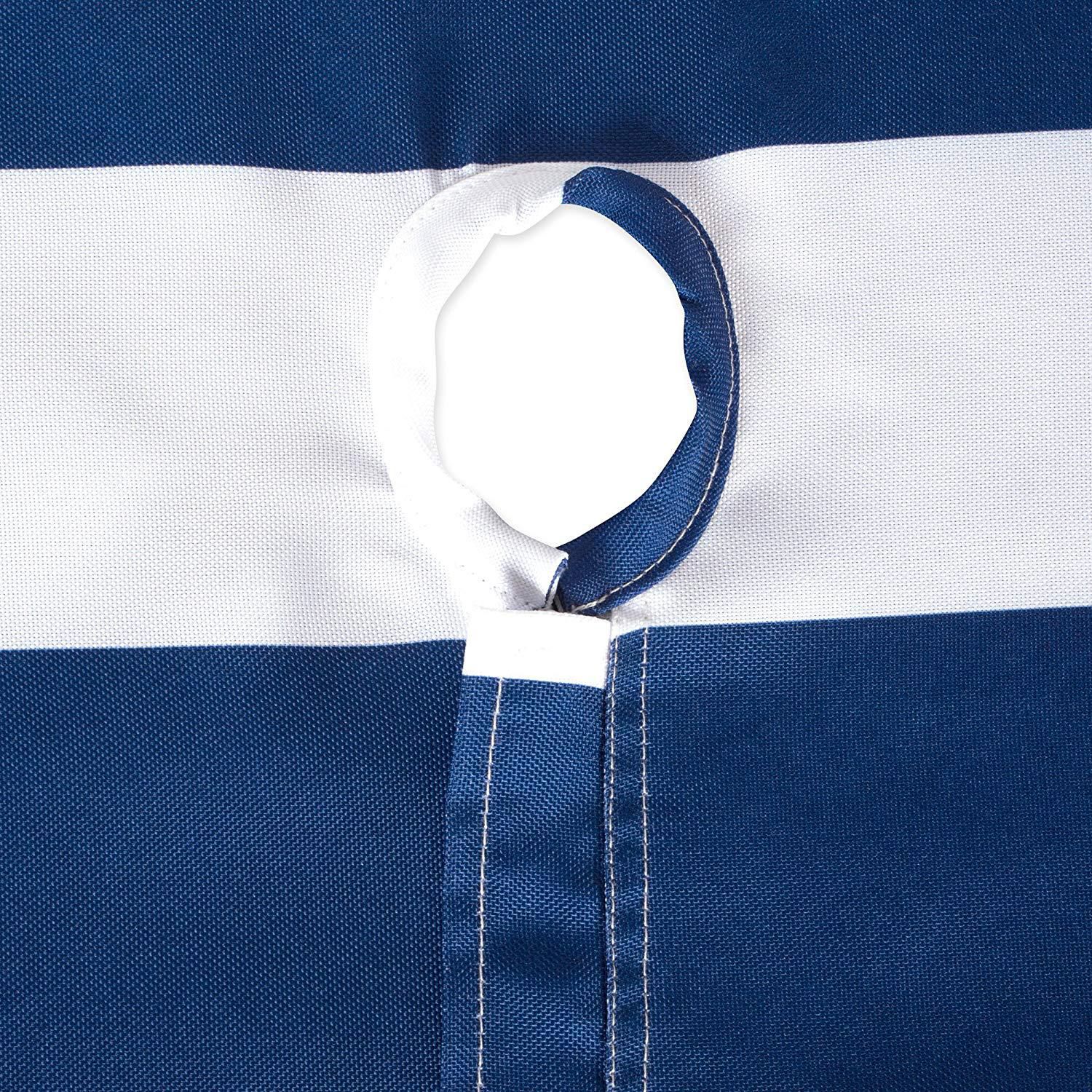 60-дюймовая круглая уличная скатерть в сине-белую полоску с застежкой-молнией 70 дюймовая круглая скатерть в коричнево белую клетку