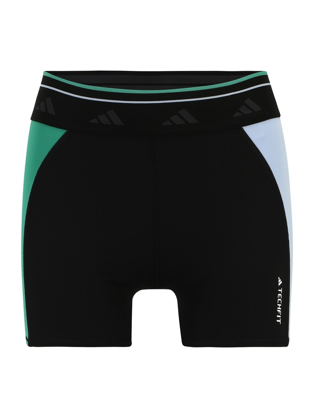 

Узкие тренировочные брюки Adidas Techfit Colorblock, черный