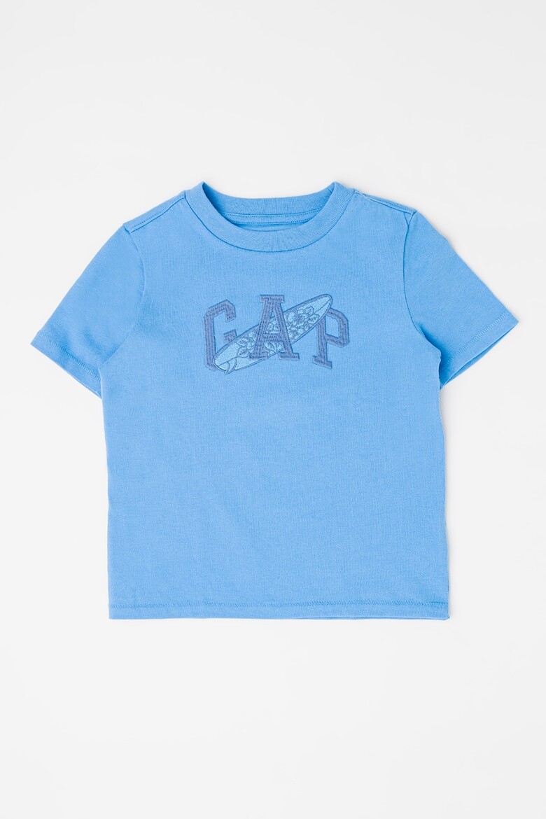 

Футболка с вышитым логотипом Gap, синий