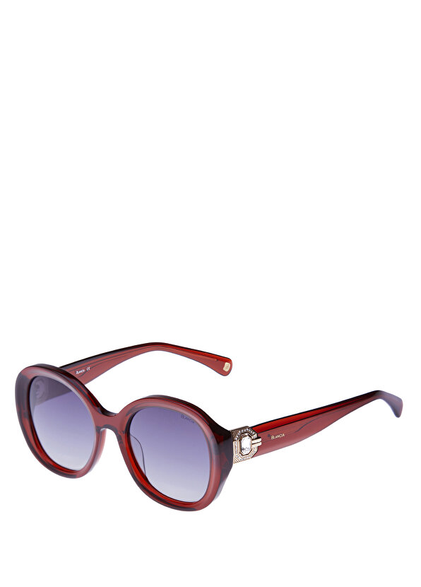 Bc 1154 c 3 женские солнцезащитные очки бордово-красного цвета из ацетата Blancia Milano