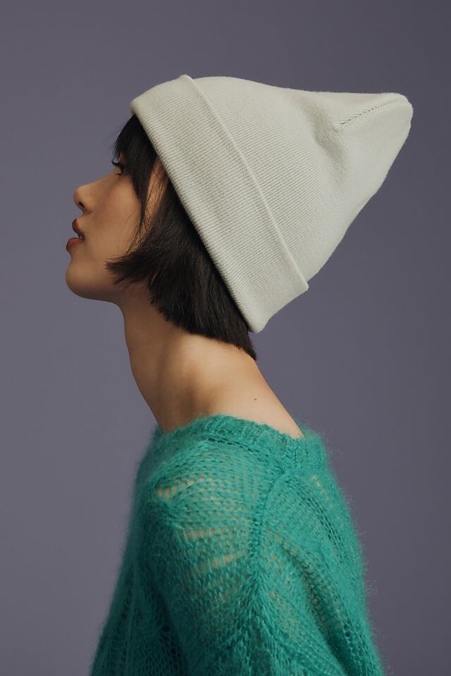 

Шапка-бини Anthropologie Fine Gauge, мятный