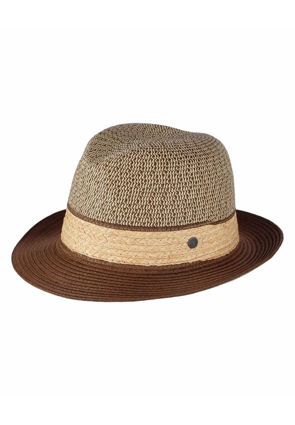 Шляпа FEDORA bugatti, цвет camel