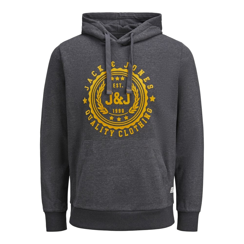 

Толстовка Jack & Jones Hooded Flocker, серый