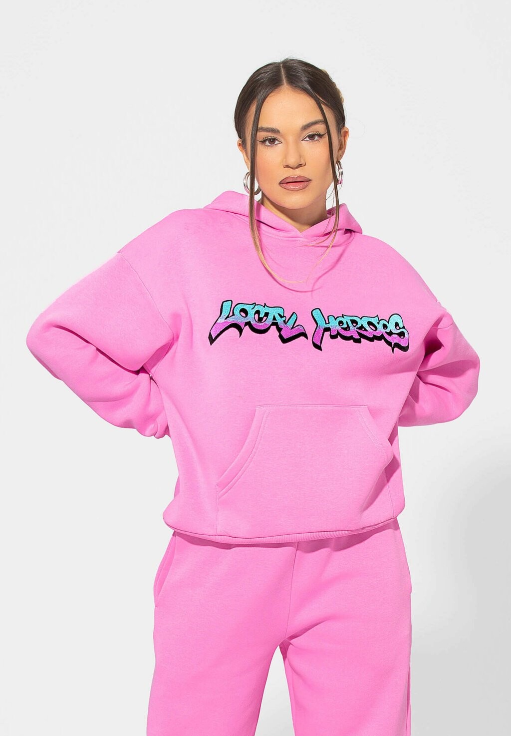 

Толстовка SUGA Local Heroes, розовый
