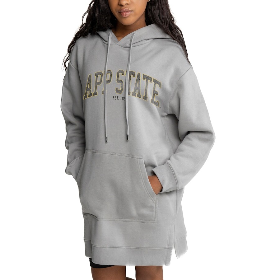 

Платье-худи Gameday Couture Appalachian State Mountaineers, серый