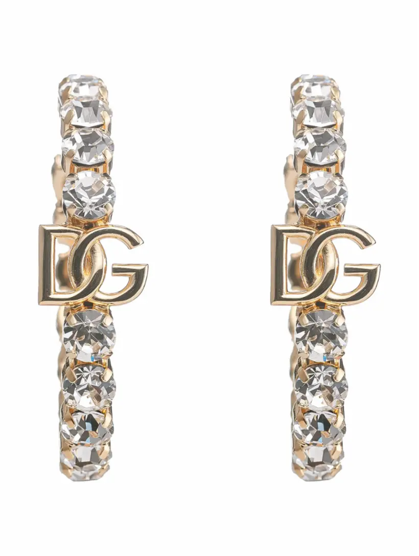 

Серьги-кольца DG Dolce&Gabbana, золотистый