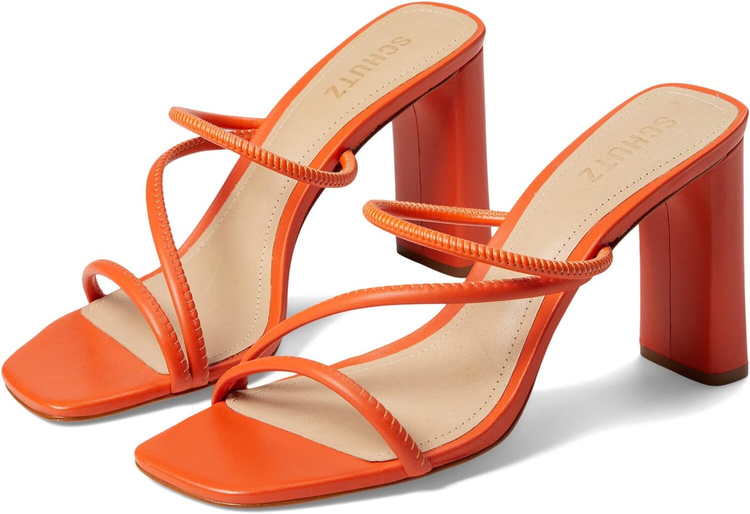 

Босоножки Chessie Schutz, цвет Flame Orange