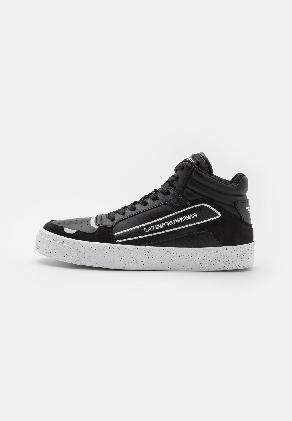 

Высокие туфли EA7 Emporio Armani УНИСЕКС РЕТРО БАСКЕТБОЛ, цвет black/white