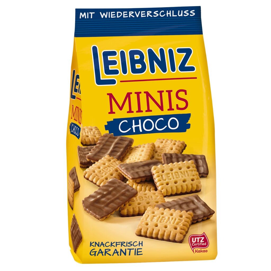 

Печенье Bahlsen Leibniz Minis сдобное в шоколаде 125г