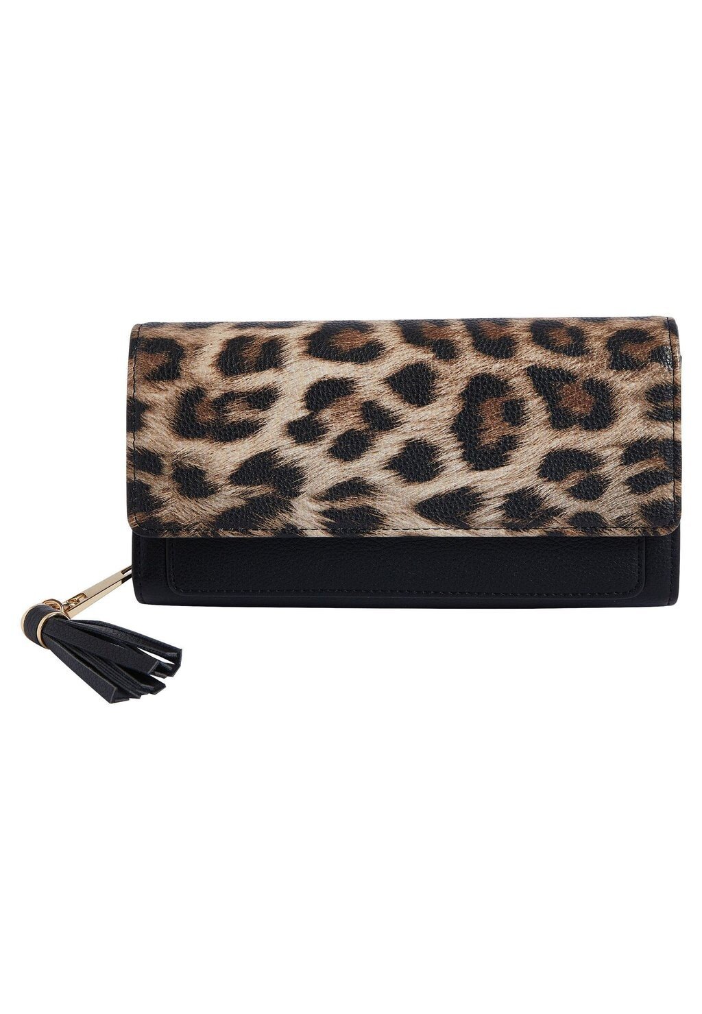 

Кошелек CROC EFFECT PURSE Next, цвет black animal