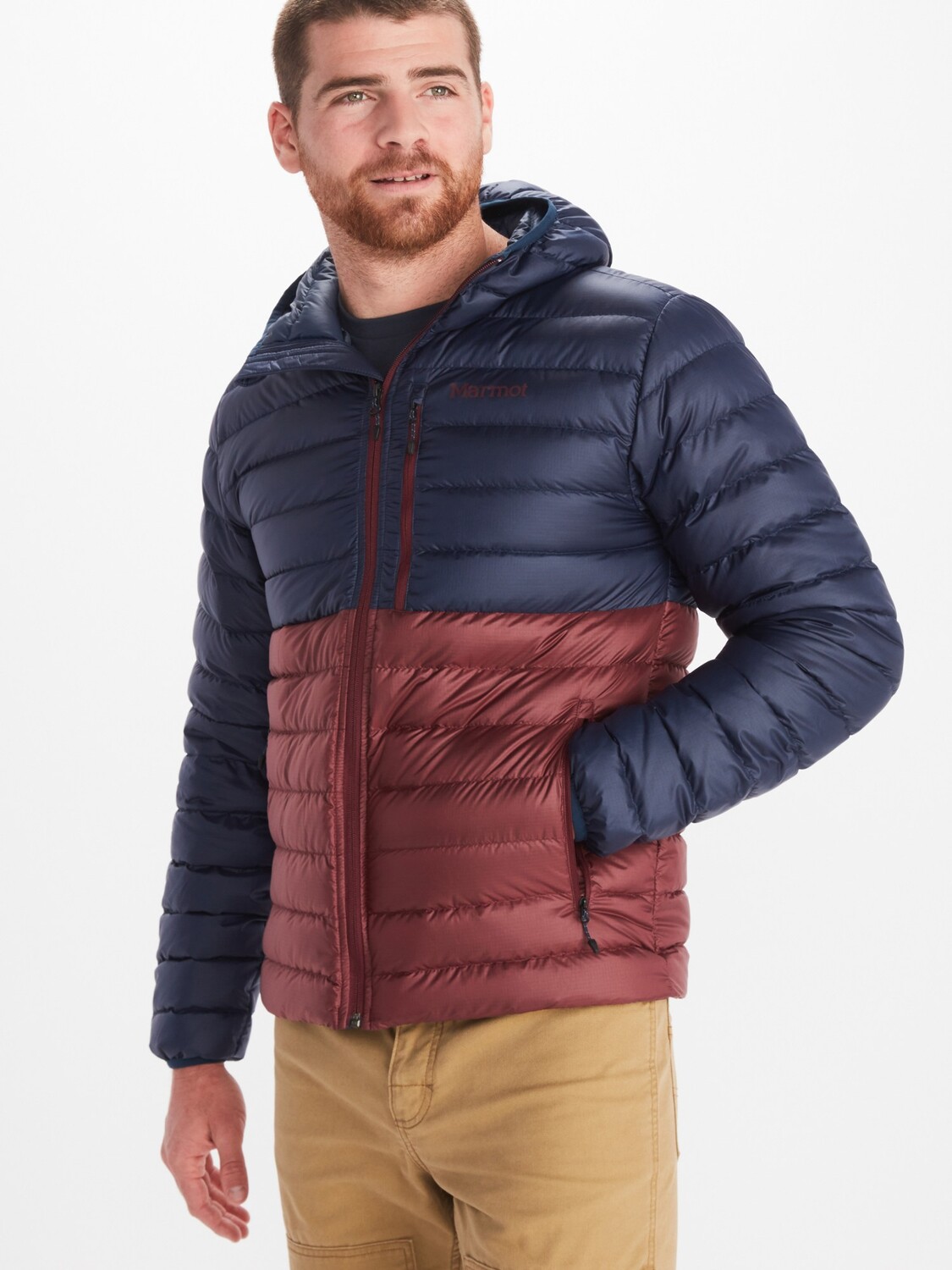 

Толстовка Highlander Down - Мужская Marmot, синий