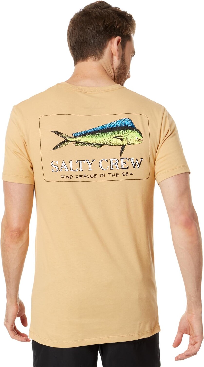 

Футболка с короткими рукавами El Dorado Salty Crew, цвет Camel