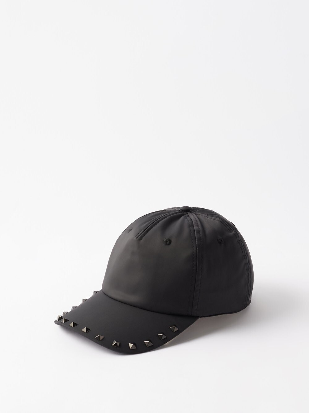 

Нейлоновая бейсболка rockstud Valentino Garavani, черный