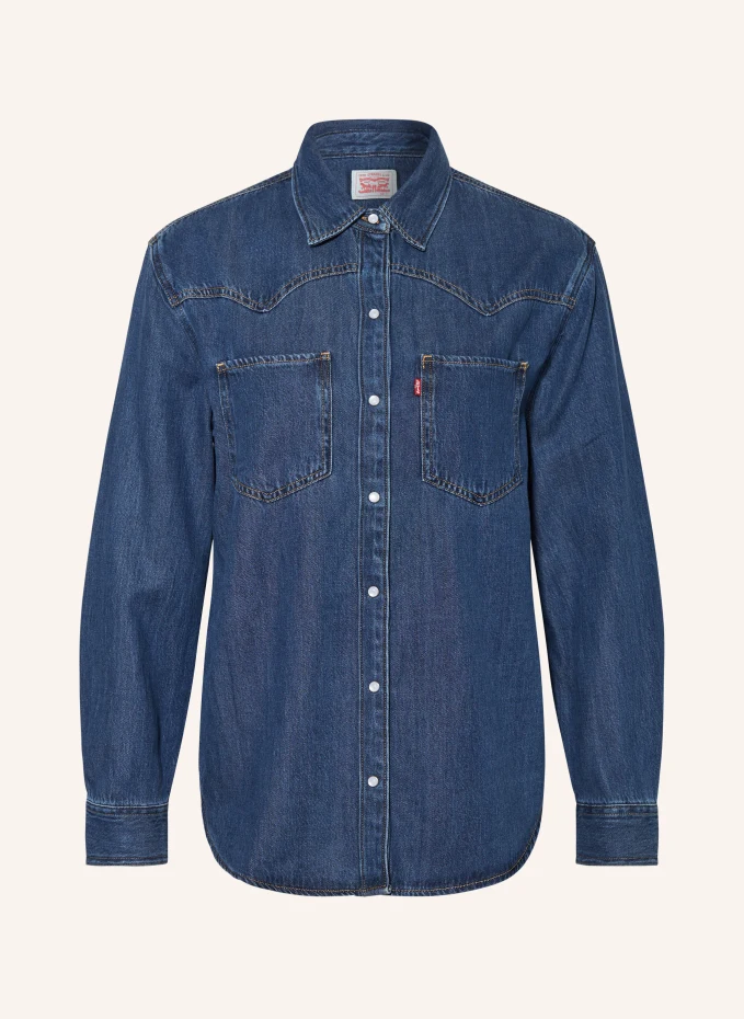 

Джинсовая блузка teodora Levi's, синий