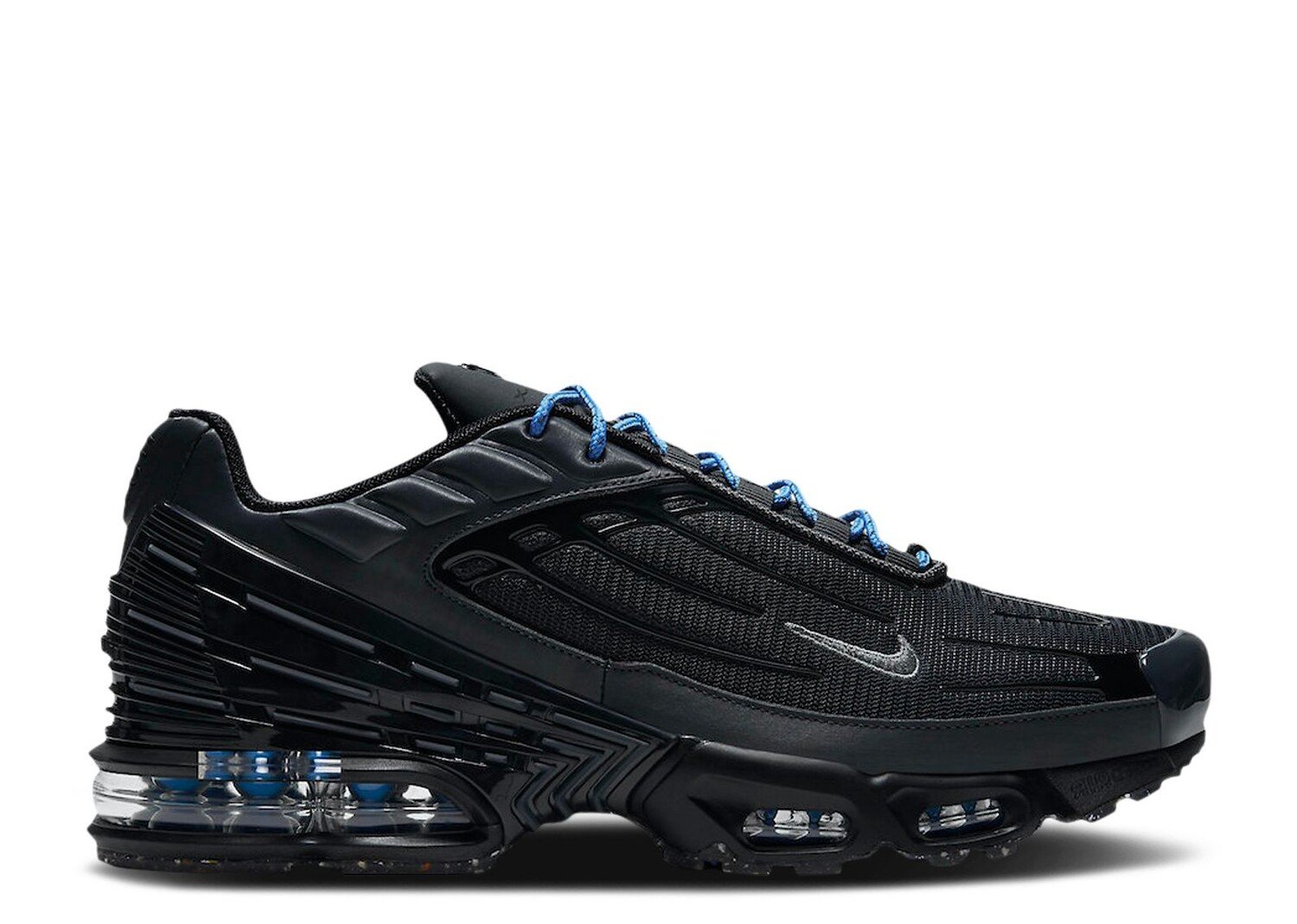 

Кроссовки Nike Air Max Plus 3 'Black Light Photo Blue', серый
