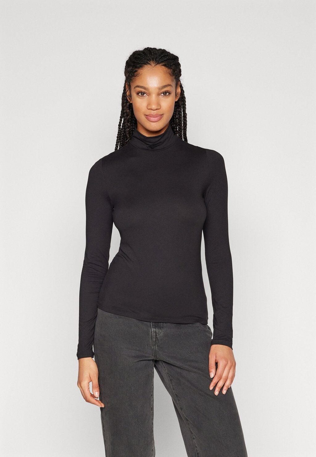 

Топ с длинными рукавами VMINA HIGHNECK TOP BOO Vero Moda, черный